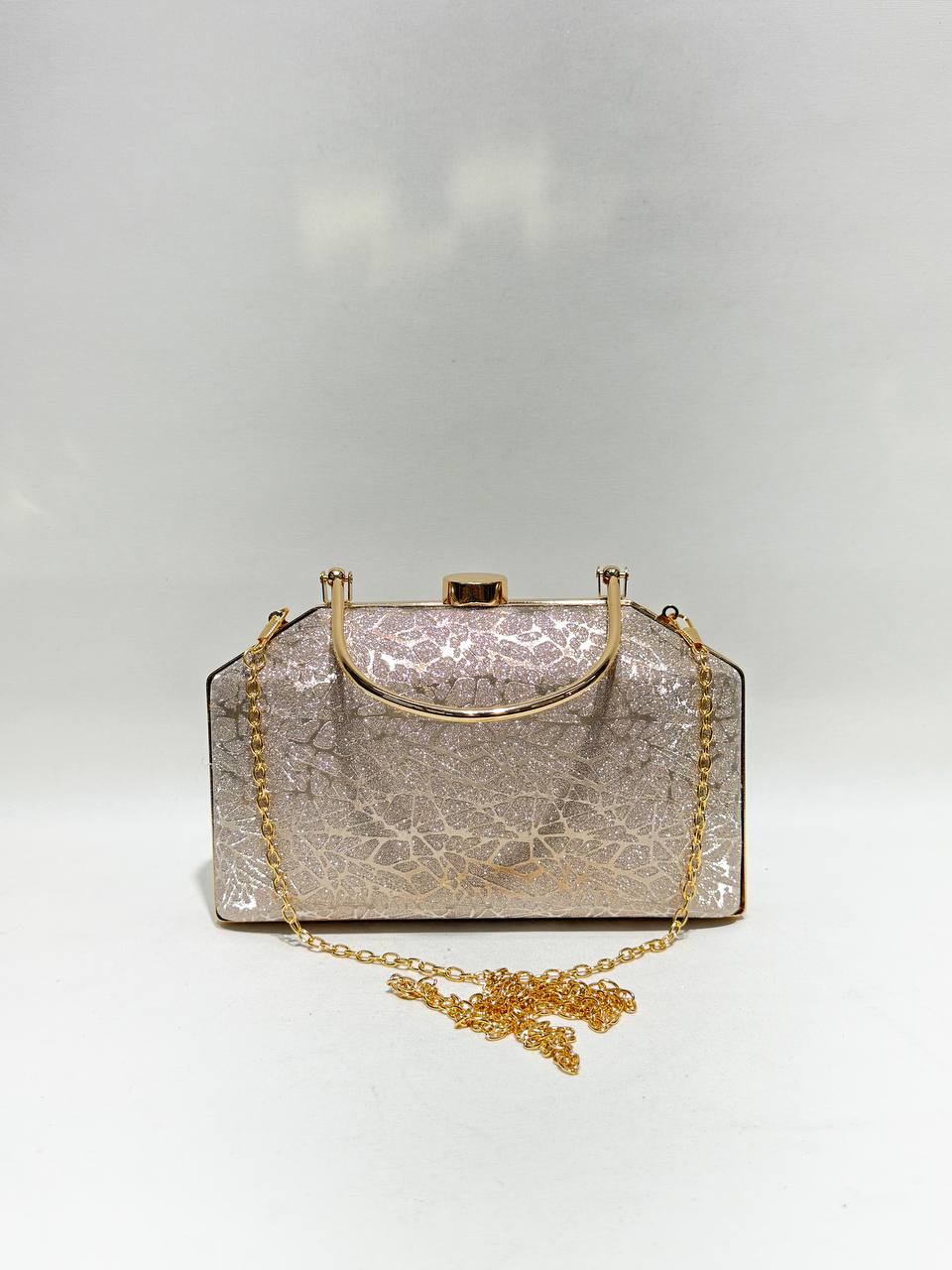 Işıltılı Portföy El Çantası - Abiye Clutch