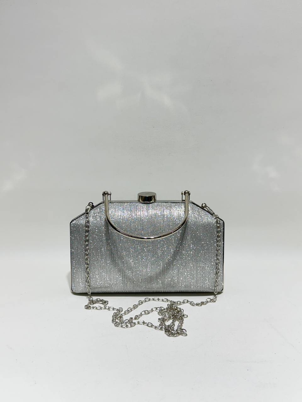 Işıltılı Portföy El Çantası - Abiye Clutch