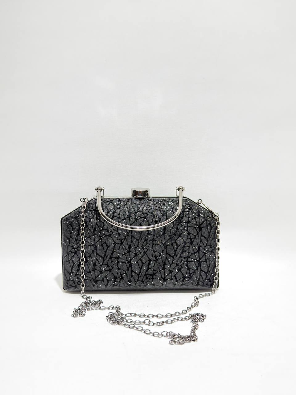 Işıltılı Portföy El Çantası - Abiye Clutch