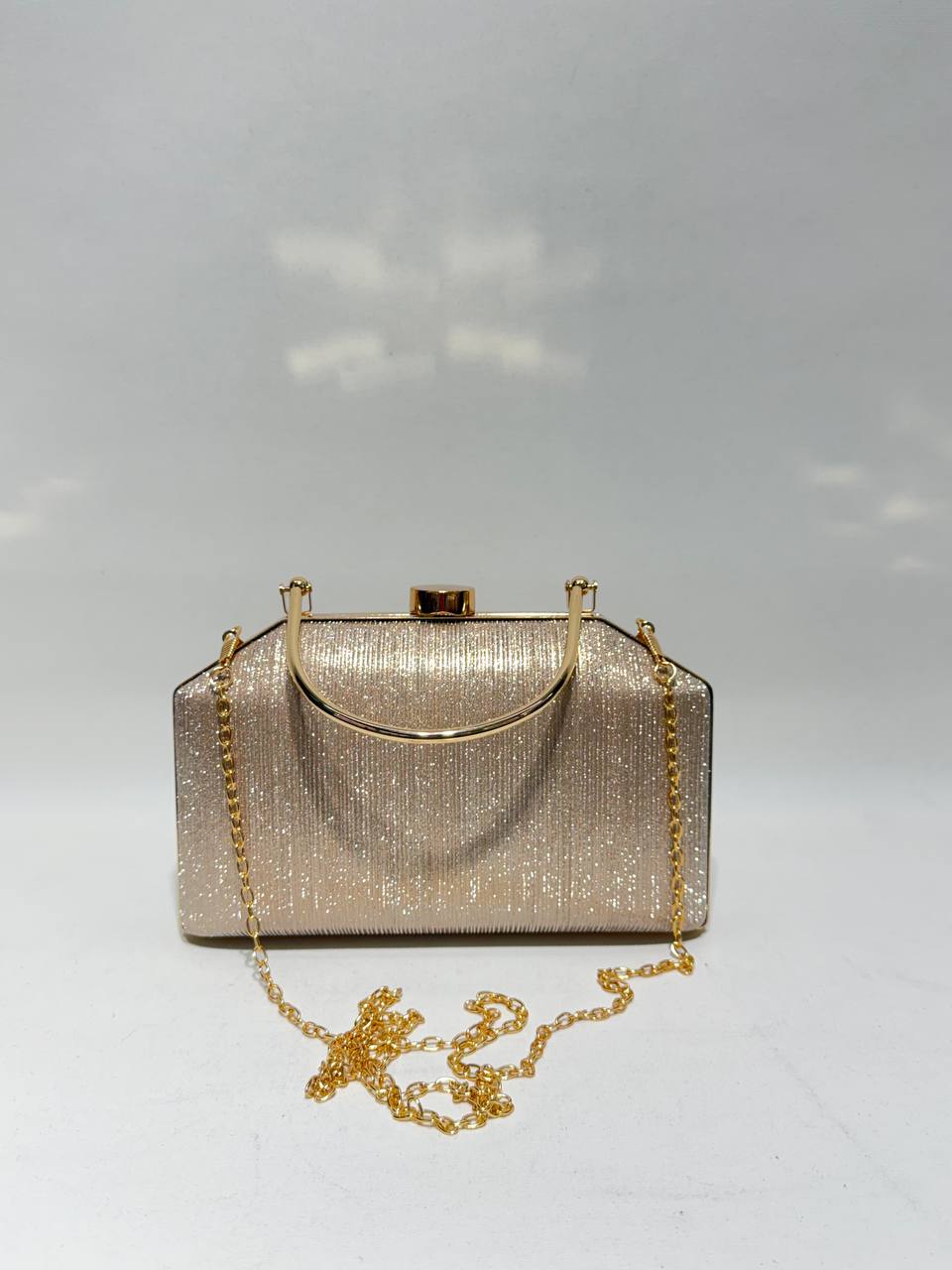 Işıltılı Portföy El Çantası - Abiye Clutch