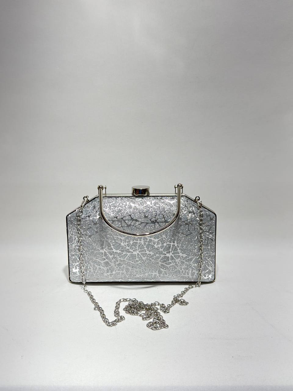 Işıltılı Portföy El Çantası - Abiye Clutch