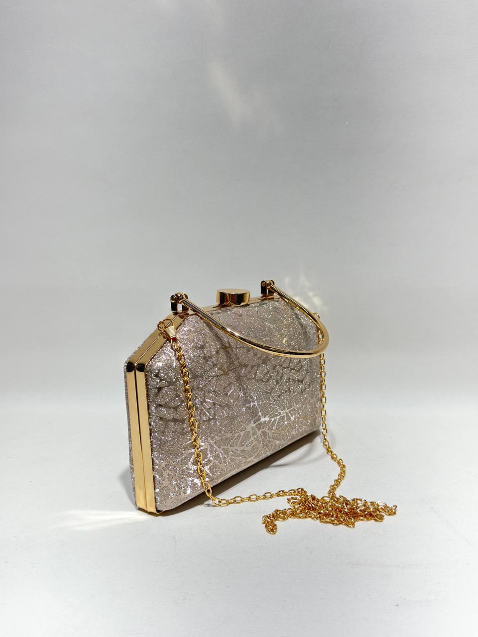 Işıltılı Portföy El Çantası - Abiye Clutch