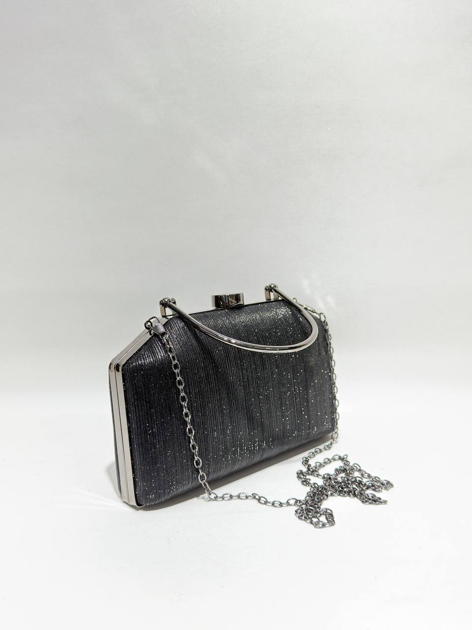 Işıltılı Portföy El Çantası - Abiye Clutch