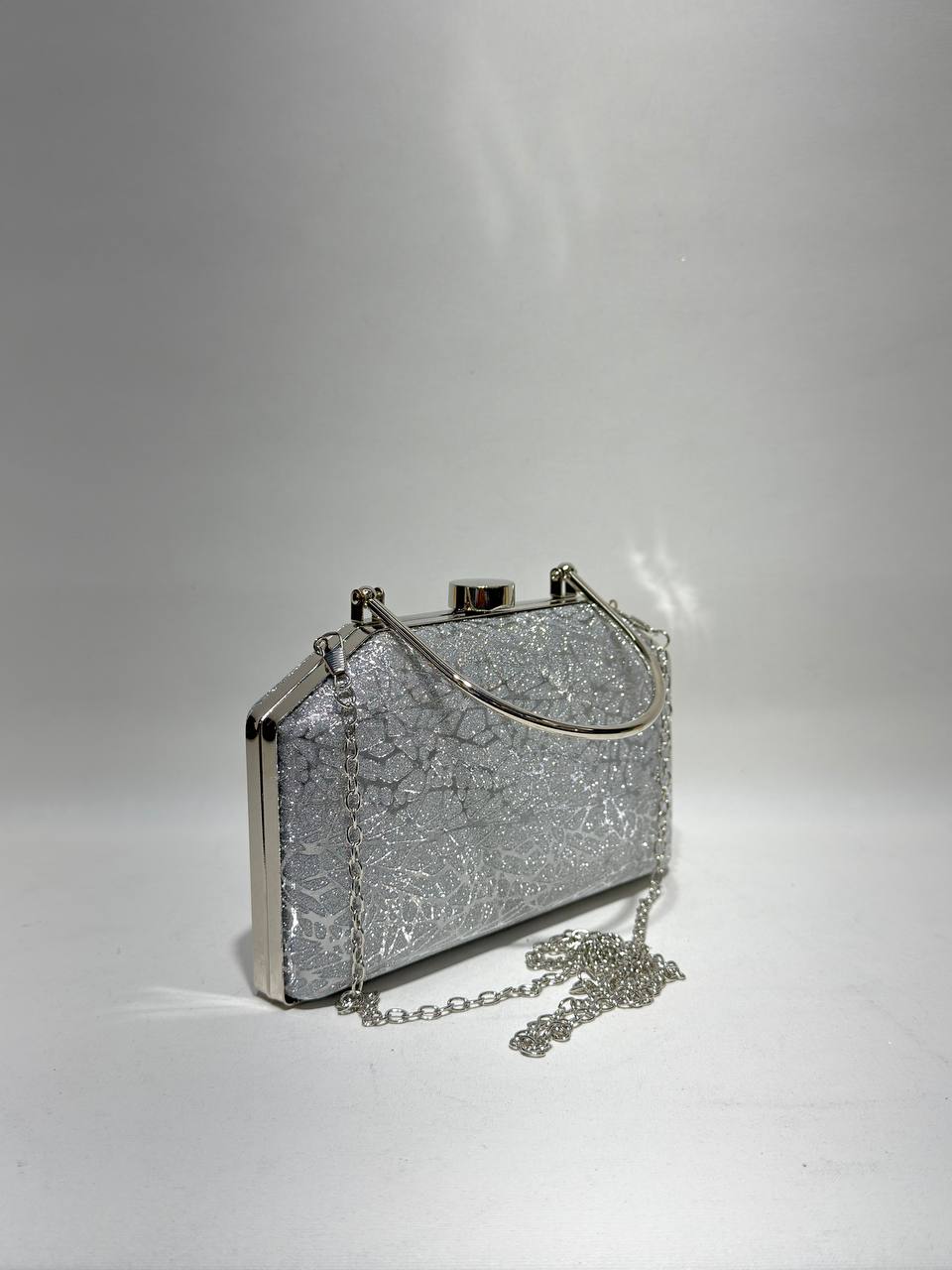 Işıltılı Portföy El Çantası - Abiye Clutch