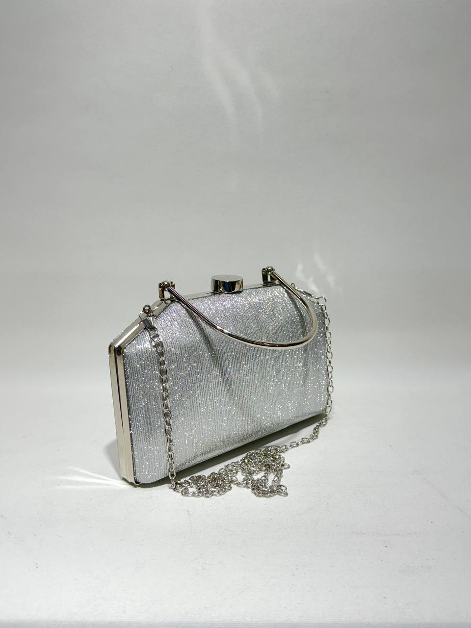 Işıltılı Portföy El Çantası - Abiye Clutch