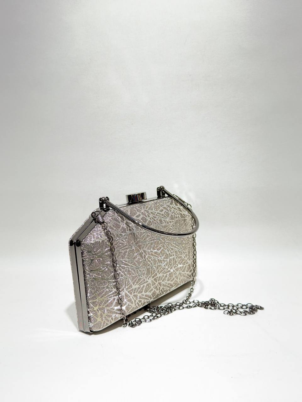 Işıltılı Portföy El Çantası - Abiye Clutch