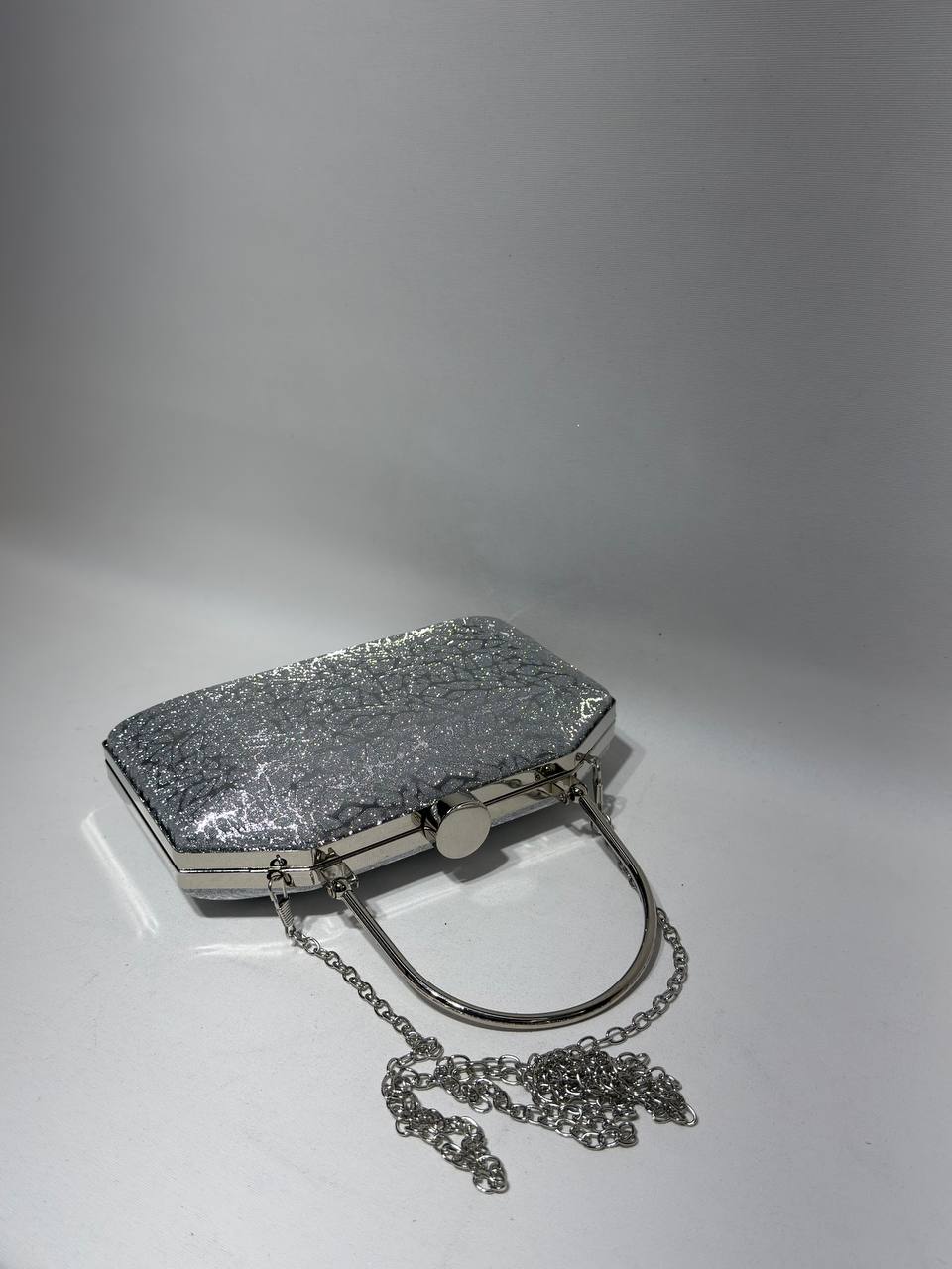 Işıltılı Portföy El Çantası - Abiye Clutch