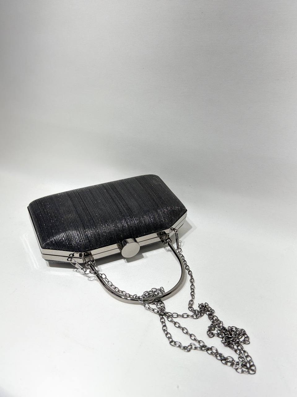 Işıltılı Portföy El Çantası - Abiye Clutch