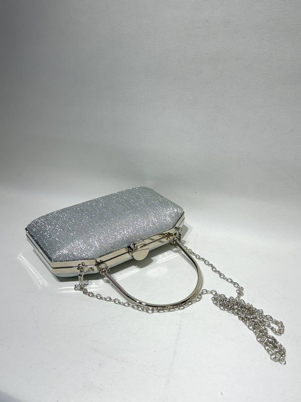 Işıltılı Portföy El Çantası - Abiye Clutch