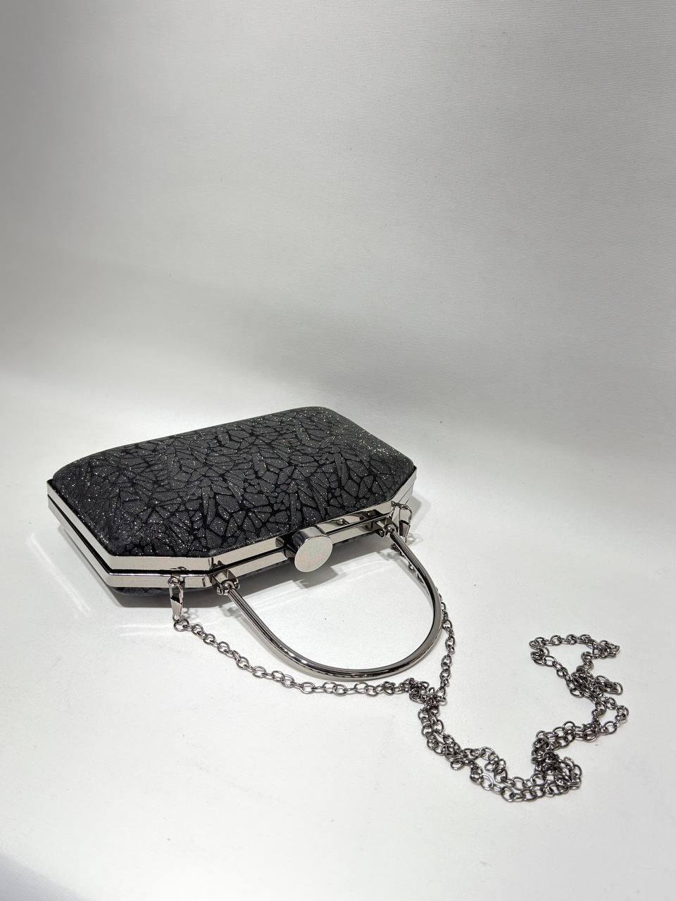 Işıltılı Portföy El Çantası - Abiye Clutch