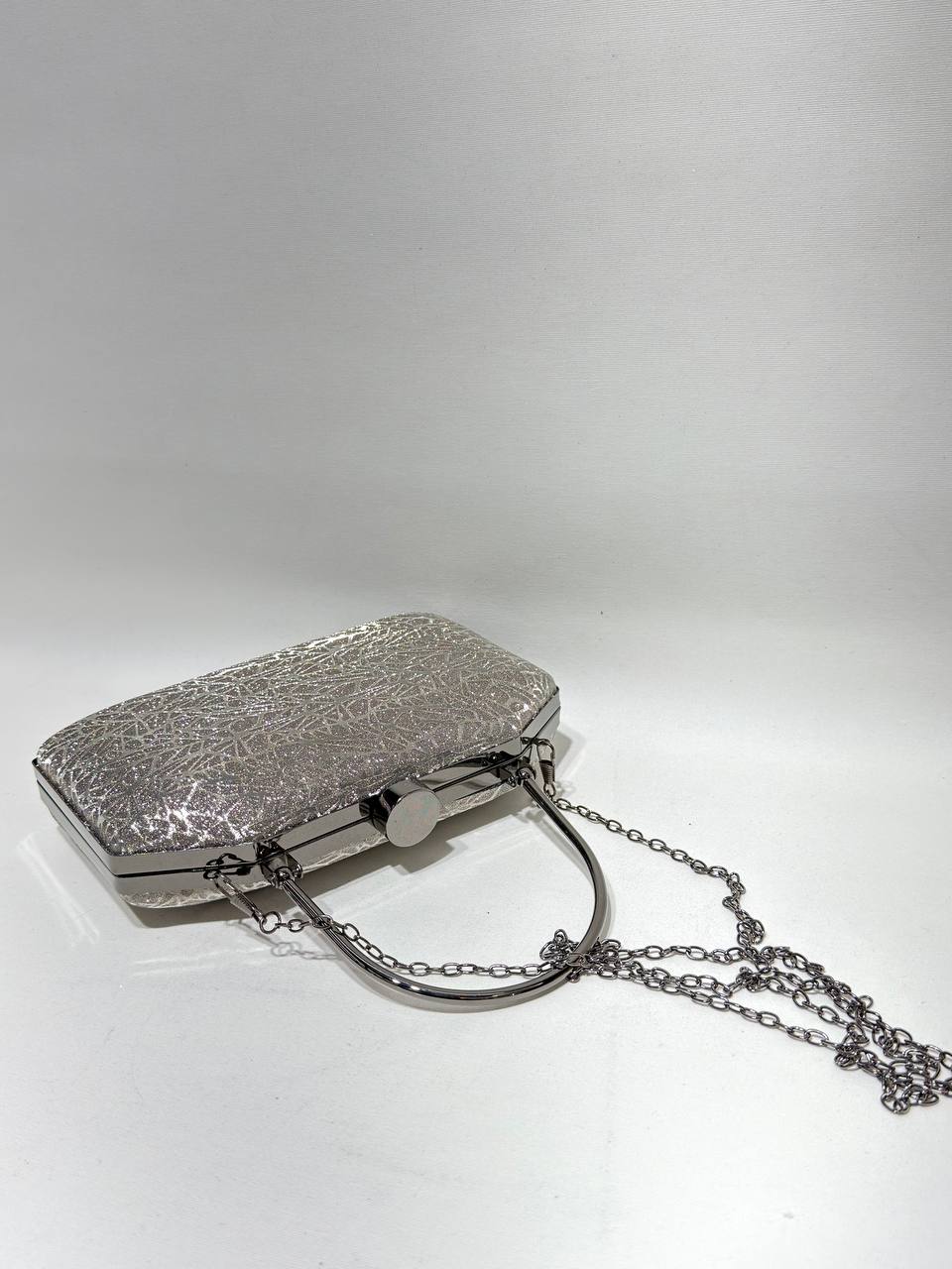 Işıltılı Portföy El Çantası - Abiye Clutch
