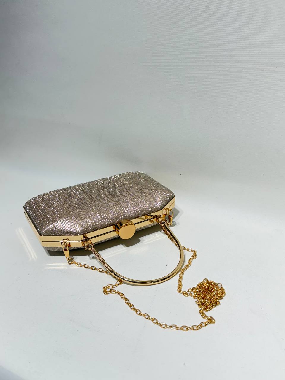 Işıltılı Portföy El Çantası - Abiye Clutch