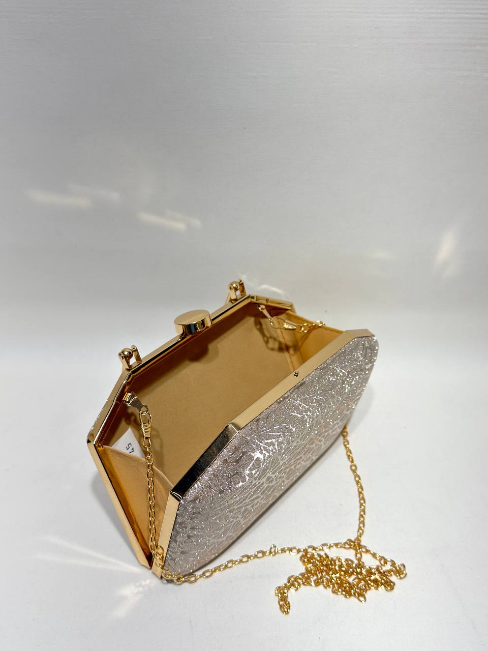 Işıltılı Portföy El Çantası - Abiye Clutch