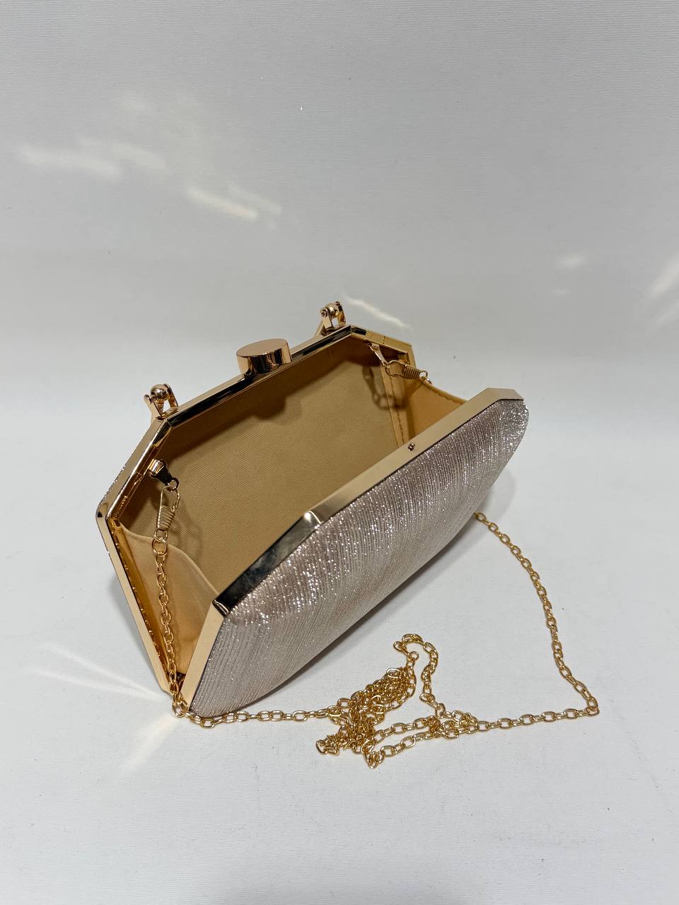 Işıltılı Portföy El Çantası - Abiye Clutch
