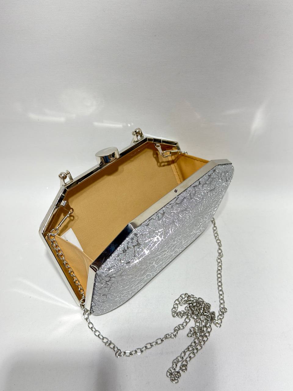 Işıltılı Portföy El Çantası - Abiye Clutch
