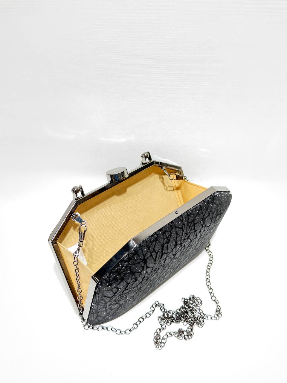 Işıltılı Portföy El Çantası - Abiye Clutch