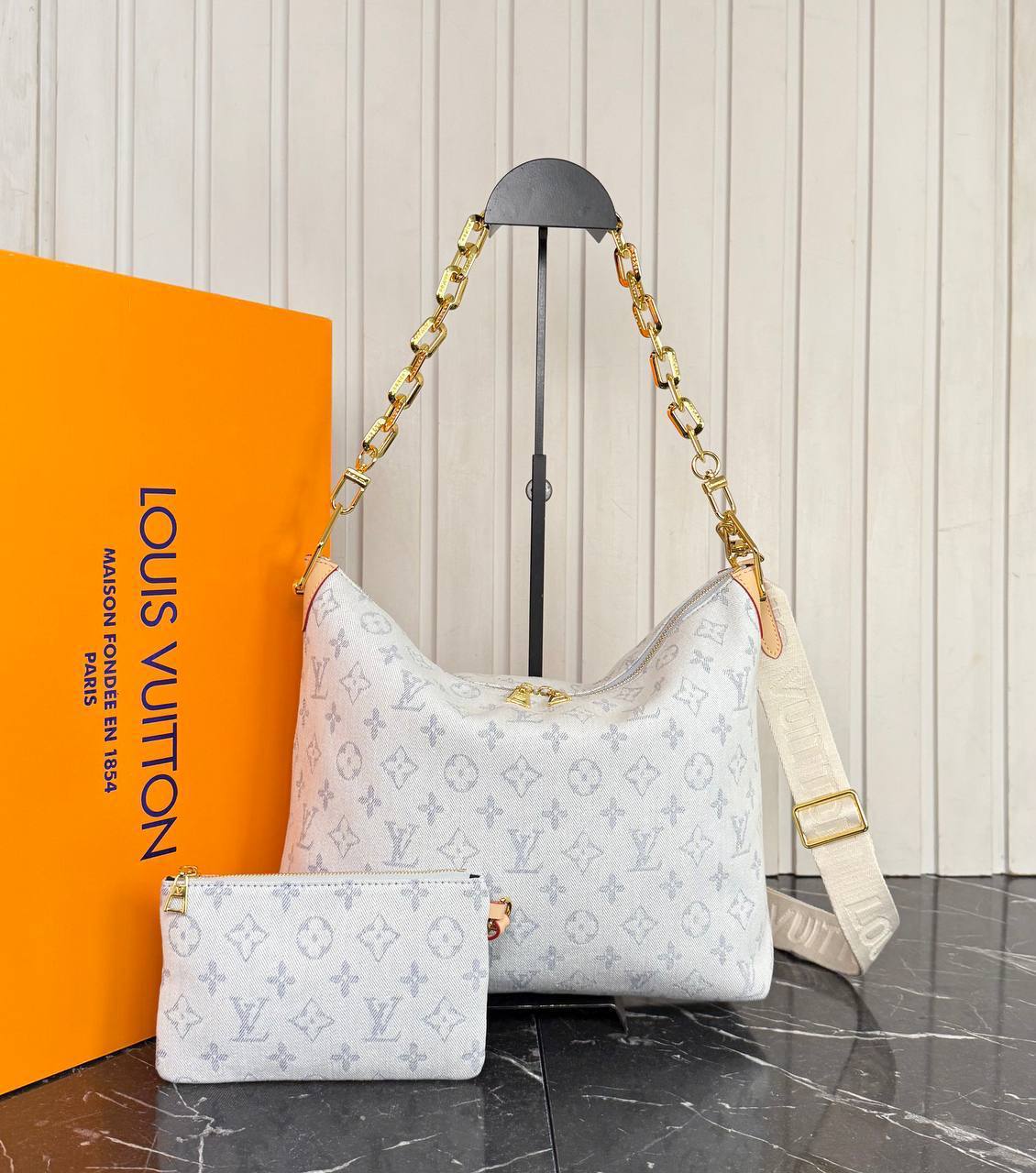 Louis Vuitton Coussin Hobo MM Denim