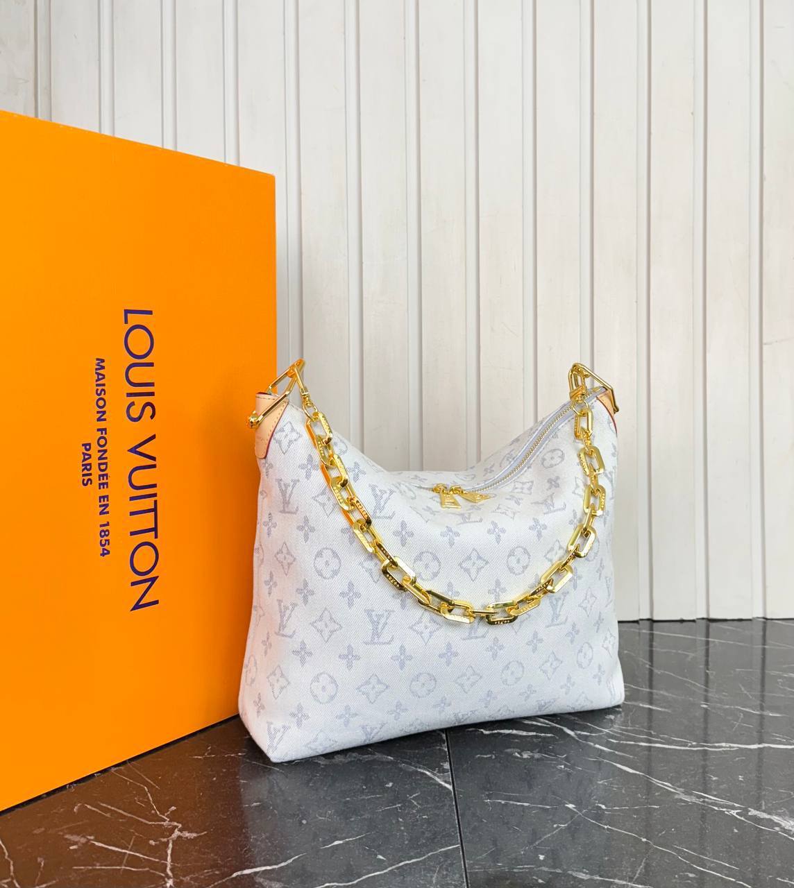Louis Vuitton Coussin Hobo MM Denim
