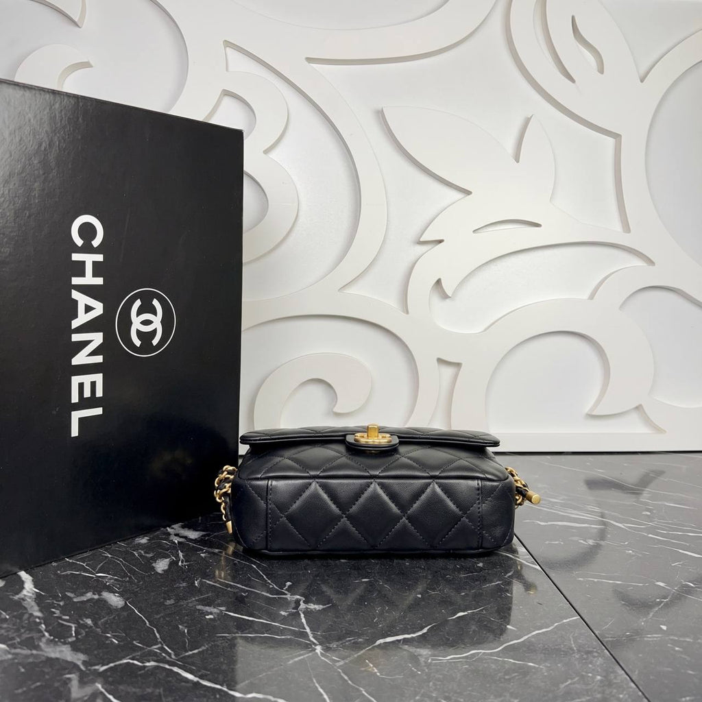 Chanel Medium Top Handle Flap Bag
