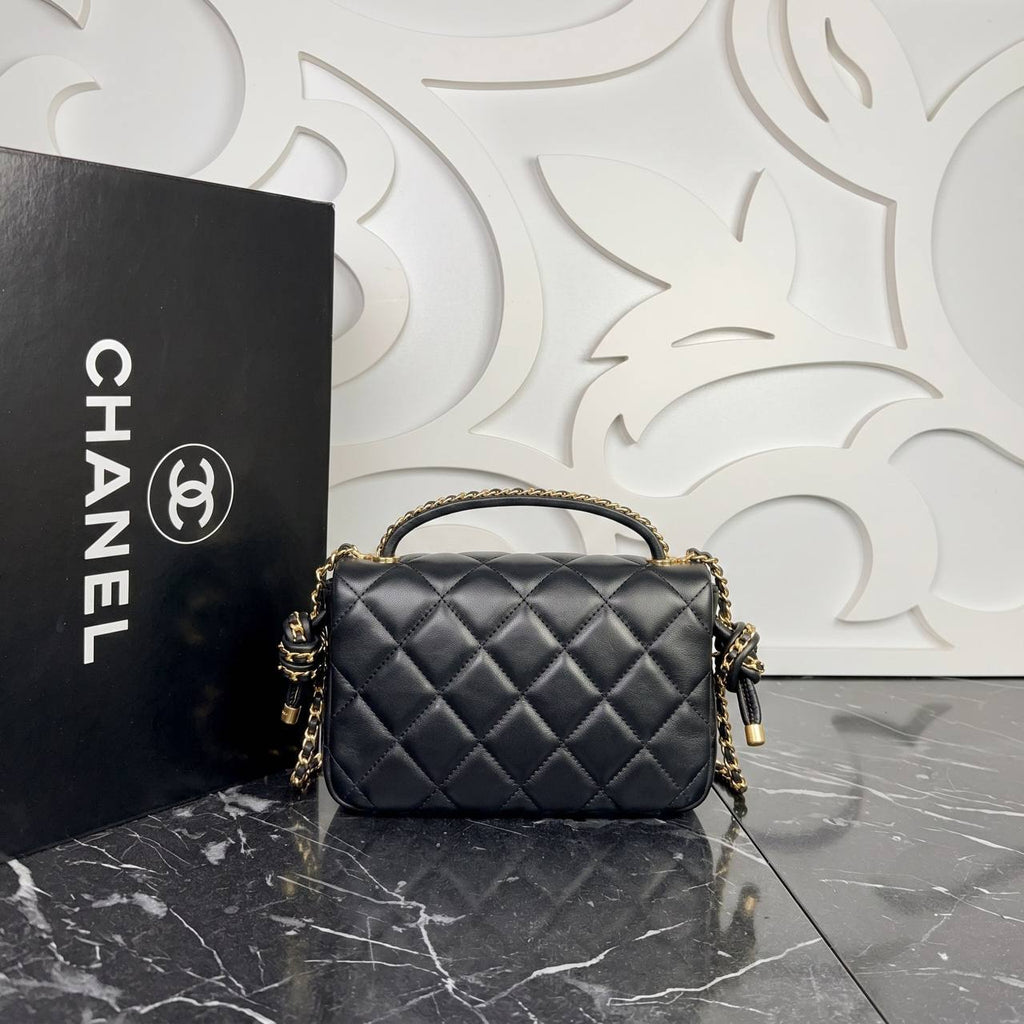 Chanel Medium Top Handle Flap Bag