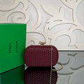 Bottega Veneta Plisse Knot Clutch Medium