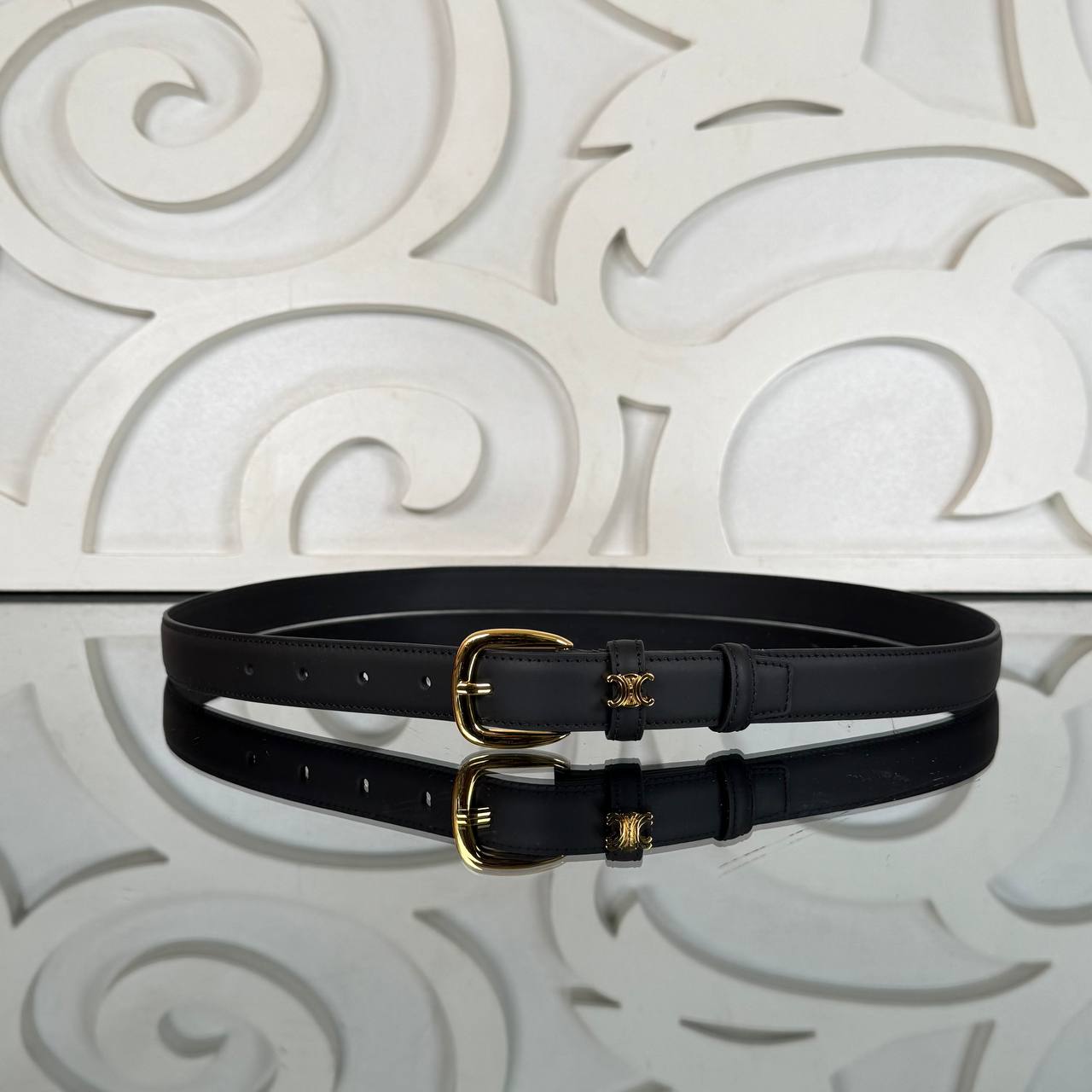 Celine Medium 25 mm Triomphe Belt