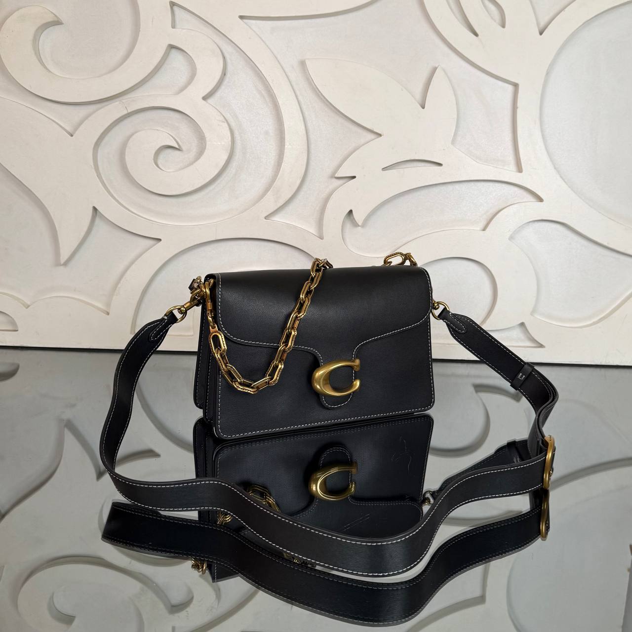 Coach Tabby Shoulder Bag with Chain