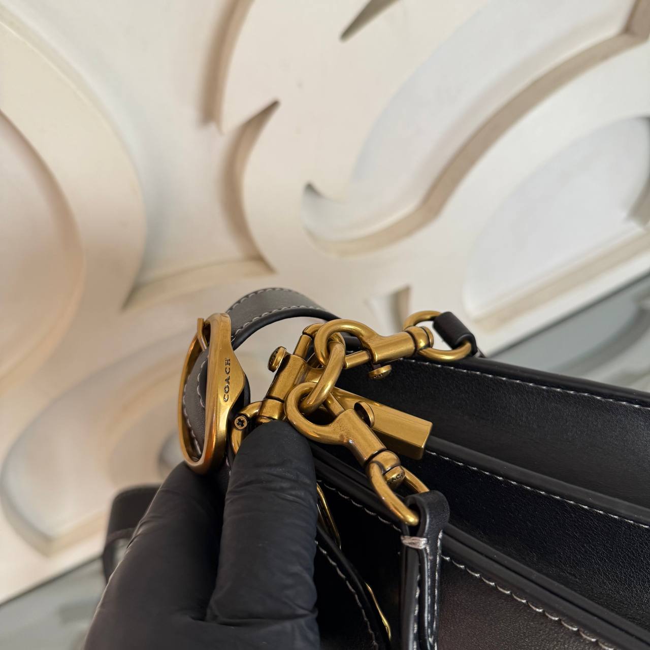 Coach Tabby Shoulder Bag with Chain