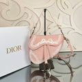 Christian Dior Dioramour Saddle Canvas Crossbody Bag