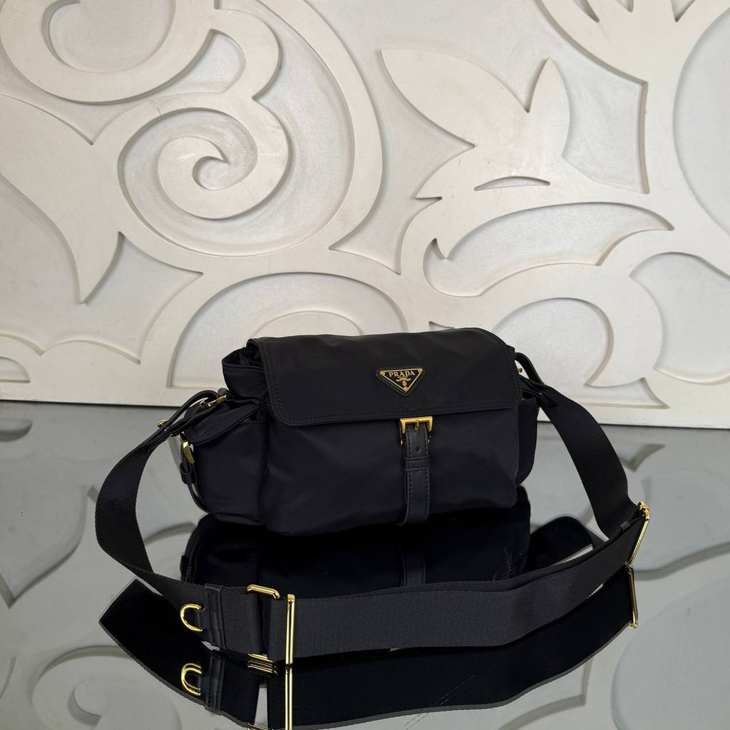 Prada Re-Nylon Messenger Bag Small
