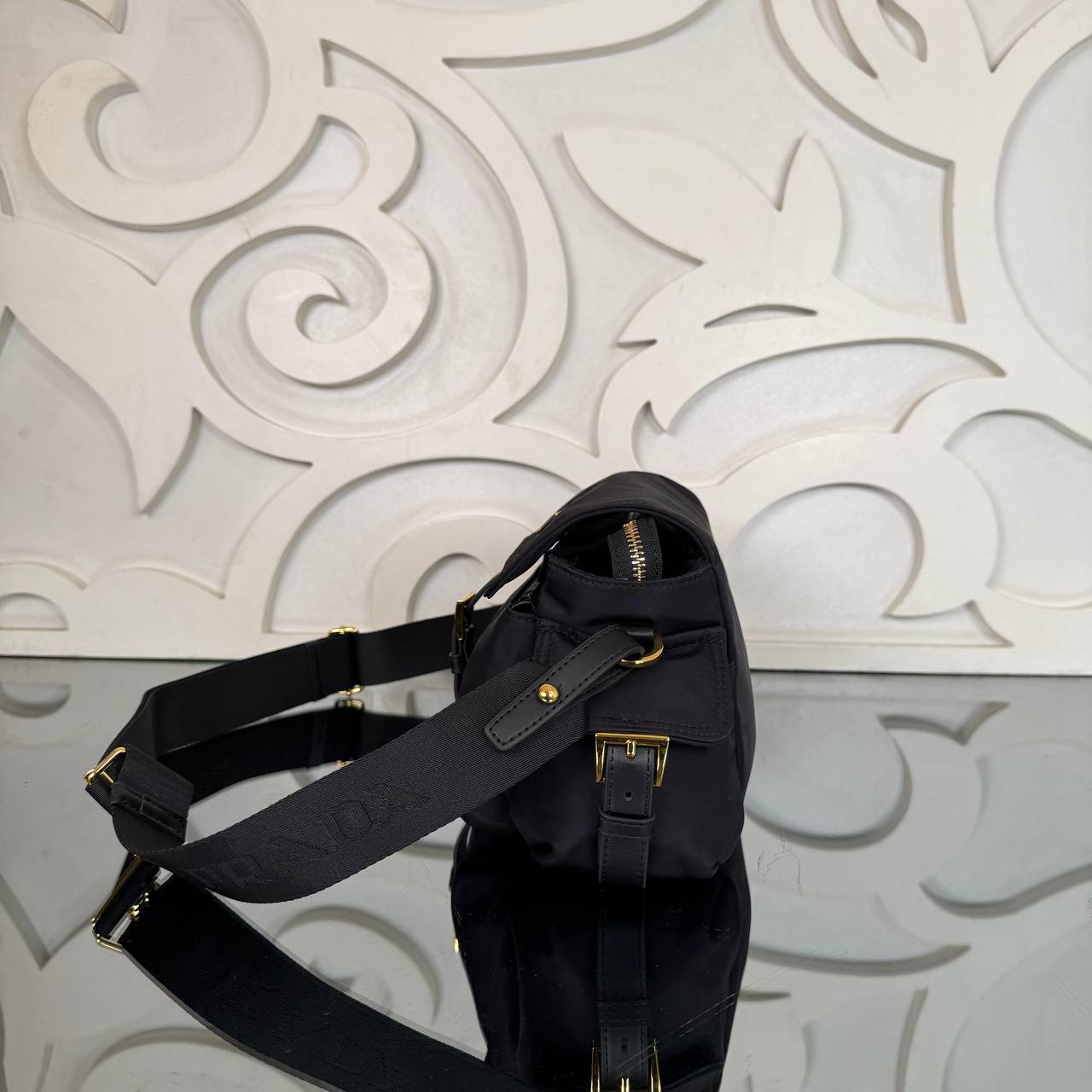 Prada Re-Nylon Messenger Bag Small