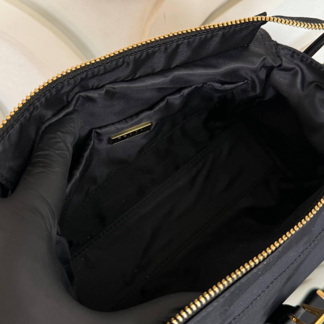 Prada Re-Nylon Messenger Bag Small