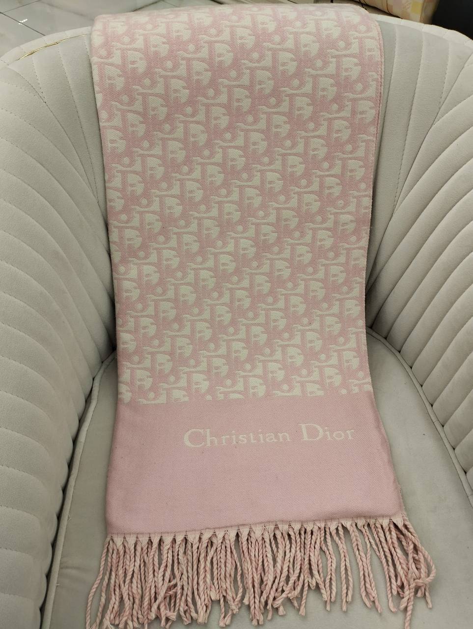 Christian Dior Hakiki Kaşmir İpek Şal