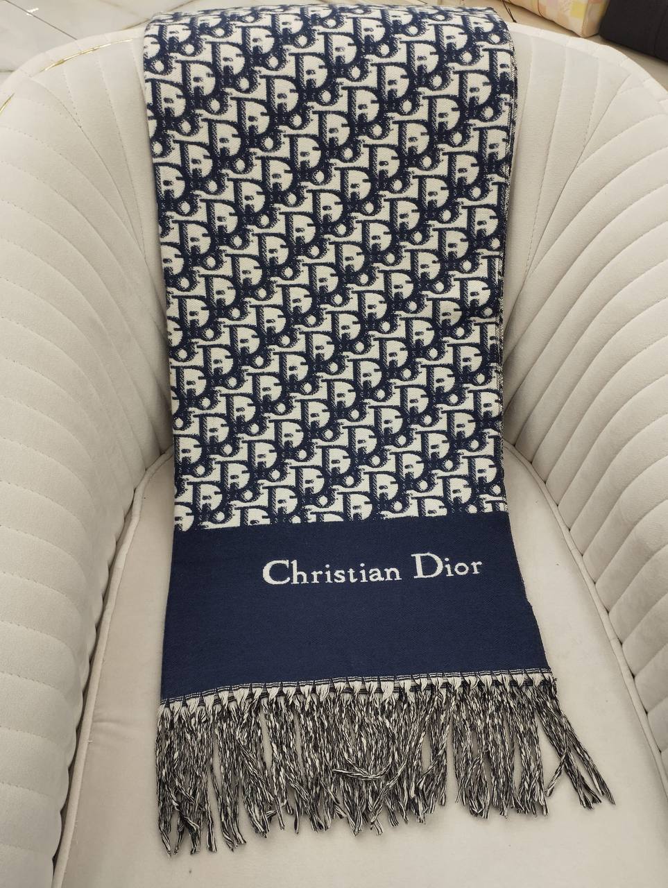 Christian Dior Hakiki Kaşmir İpek Şal