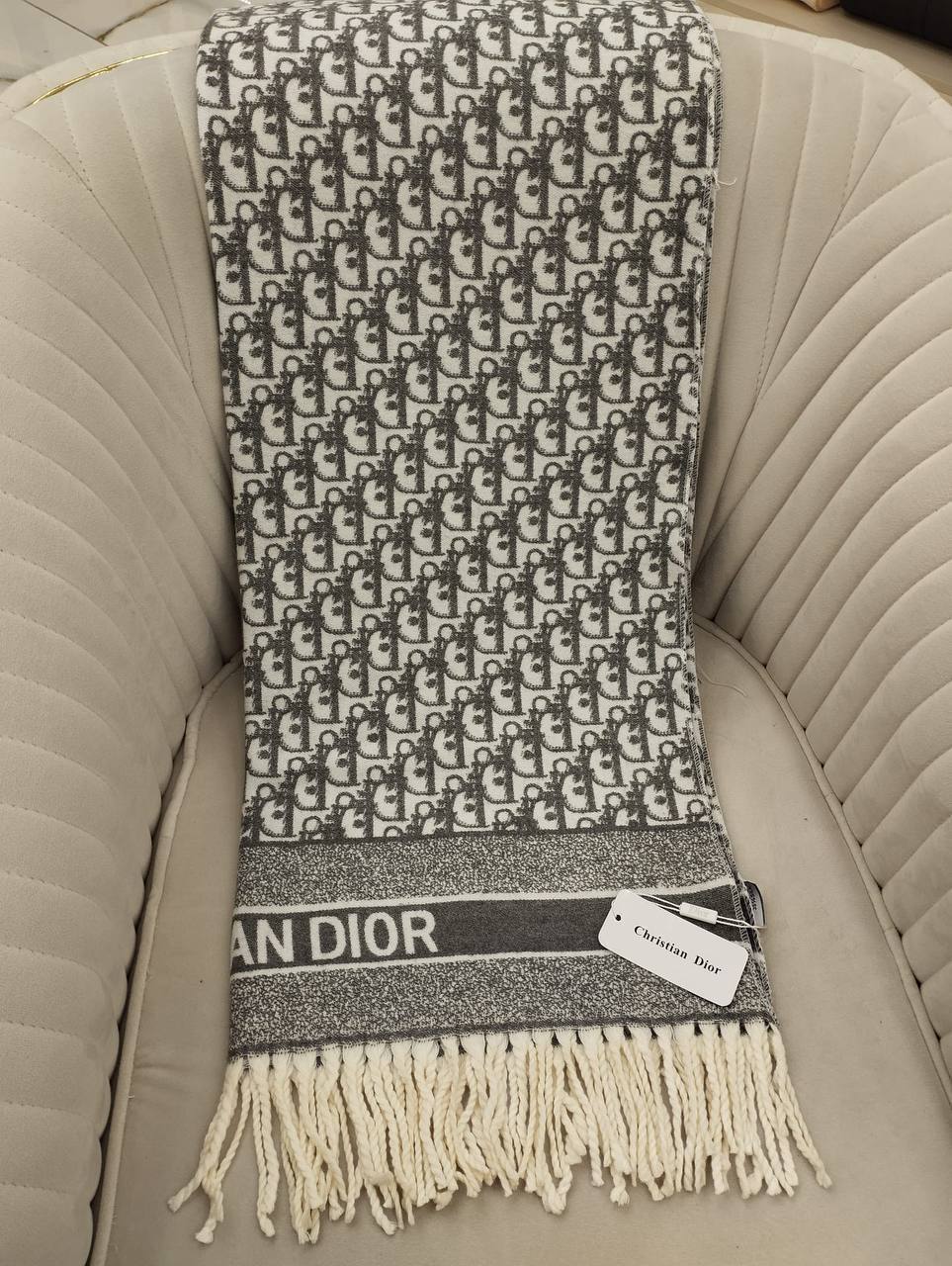 Christian Dior Hakiki Kaşmir İpek Şal