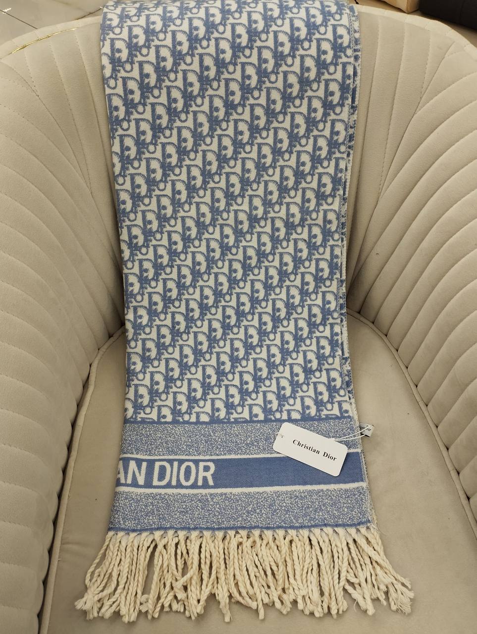 Christian Dior Hakiki Kaşmir İpek Şal