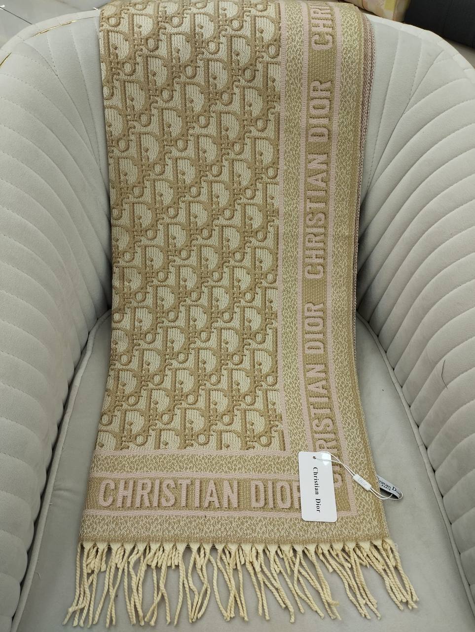 Christian Dior Hakiki Kaşmir İpek Şal