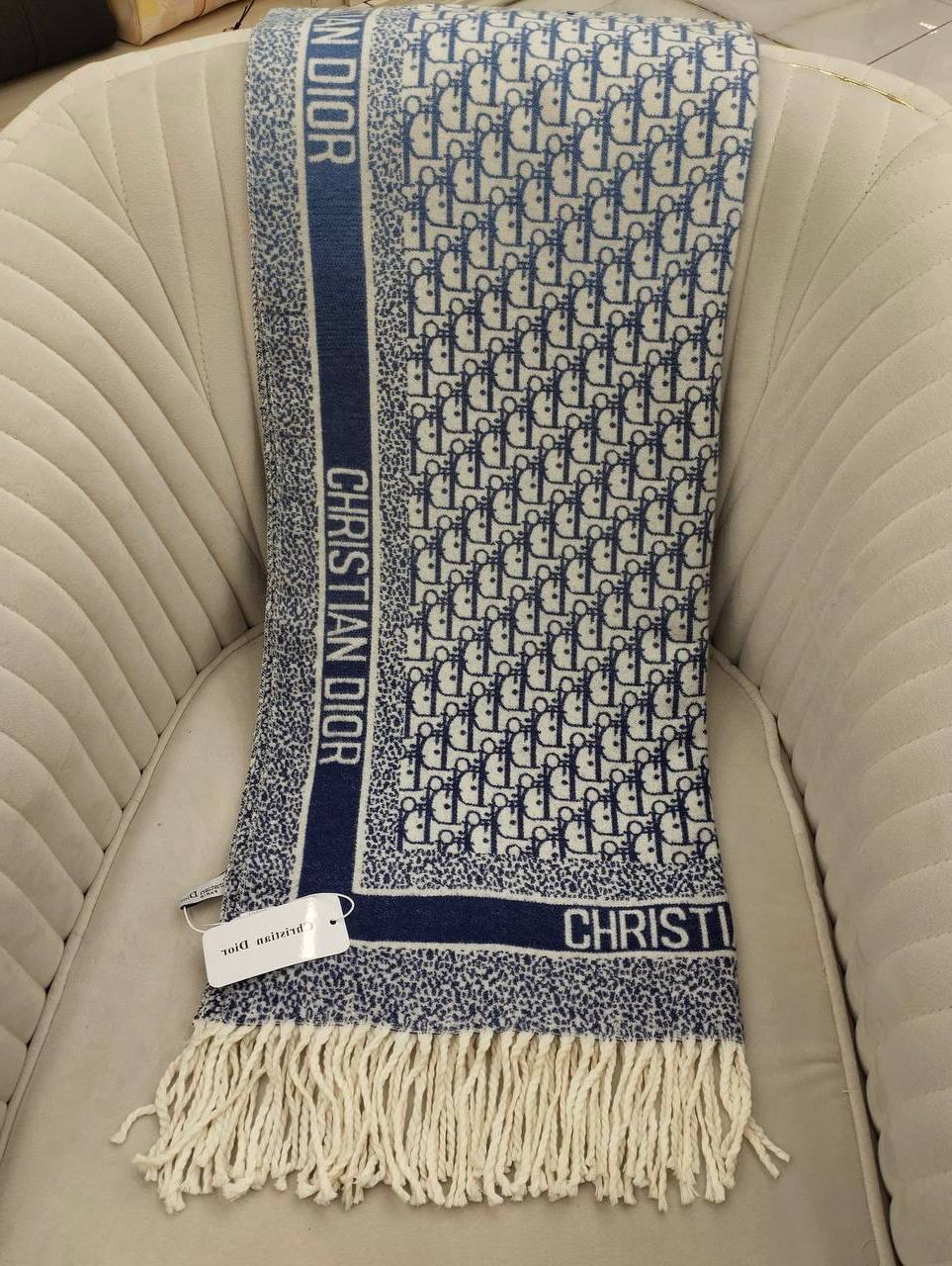 Christian Dior Hakiki Kaşmir İpek Şal