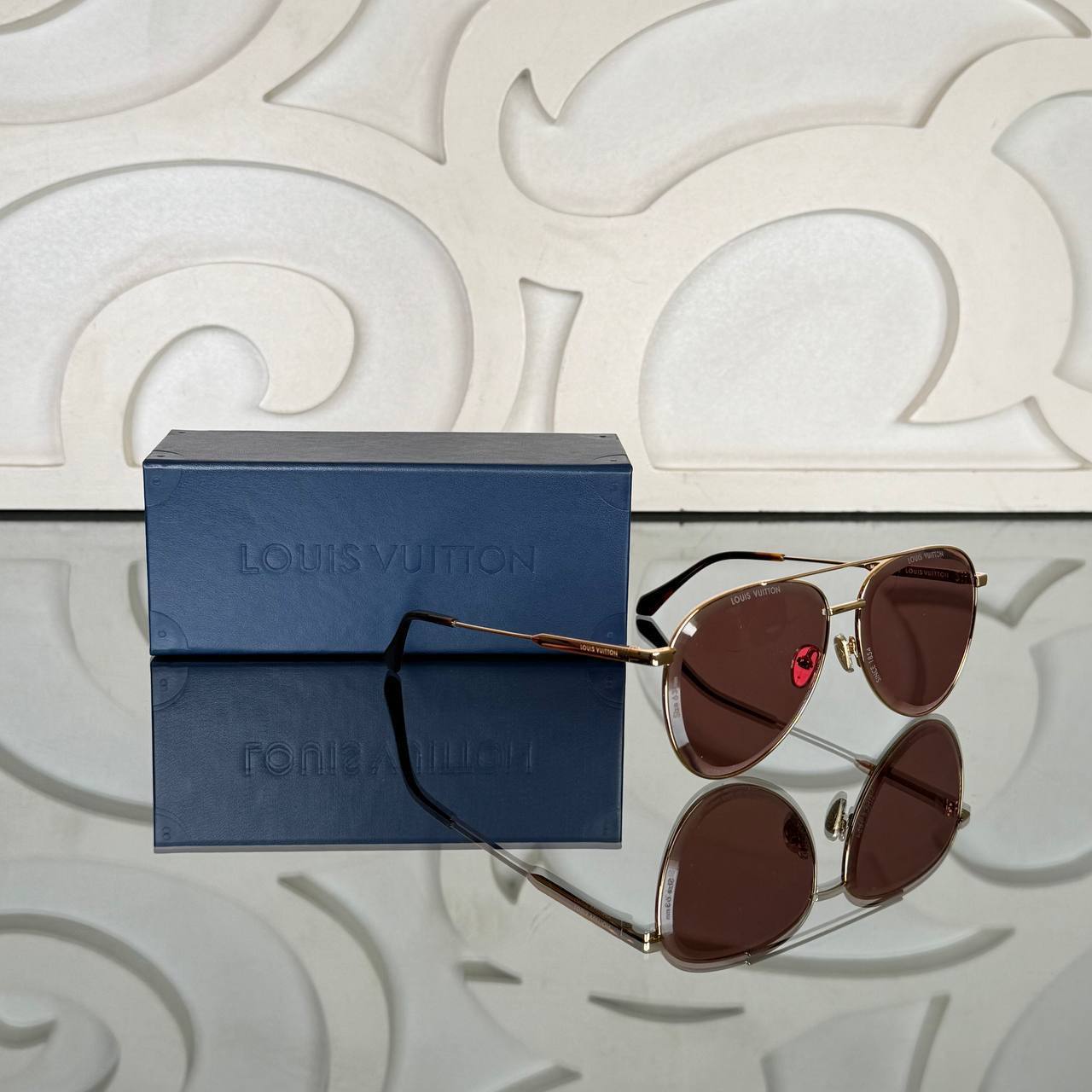 Louis Vuitton Supervision Metal Pilot Sunglasses