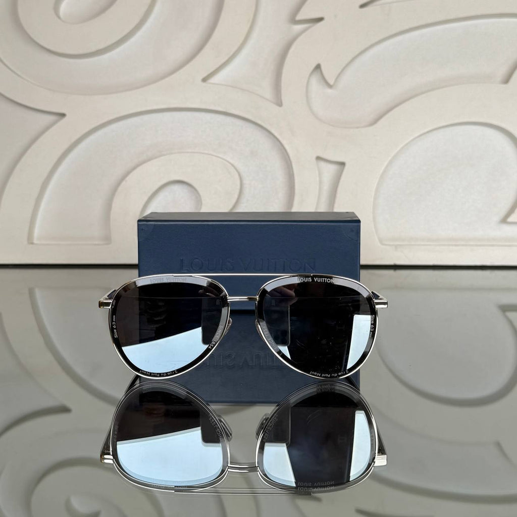 Louis Vuitton Supervision Metal Pilot Sunglasses