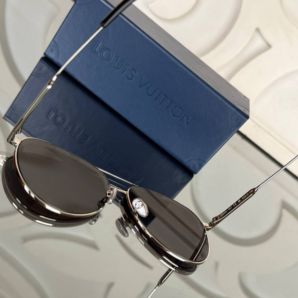 Louis Vuitton Supervision Metal Pilot Sunglasses