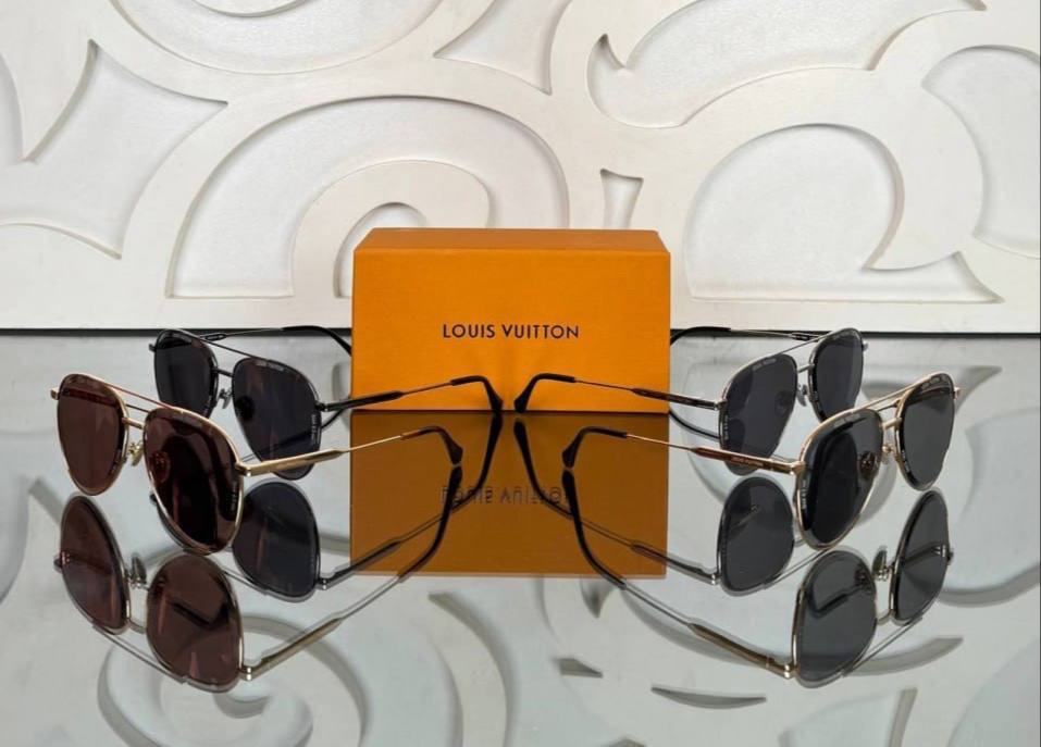 Louis Vuitton Supervision Metal Pilot Sunglasses
