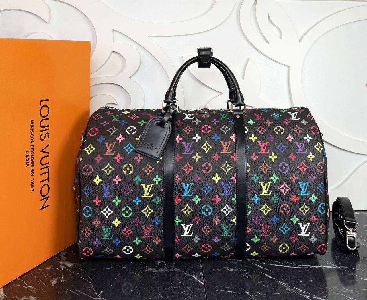 Louis Vuitton LV x TM Keepall Badouliere 50