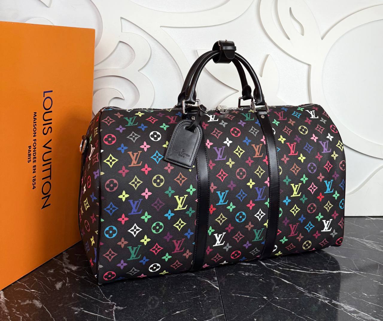 Louis Vuitton LV x TM Keepall Badouliere 50