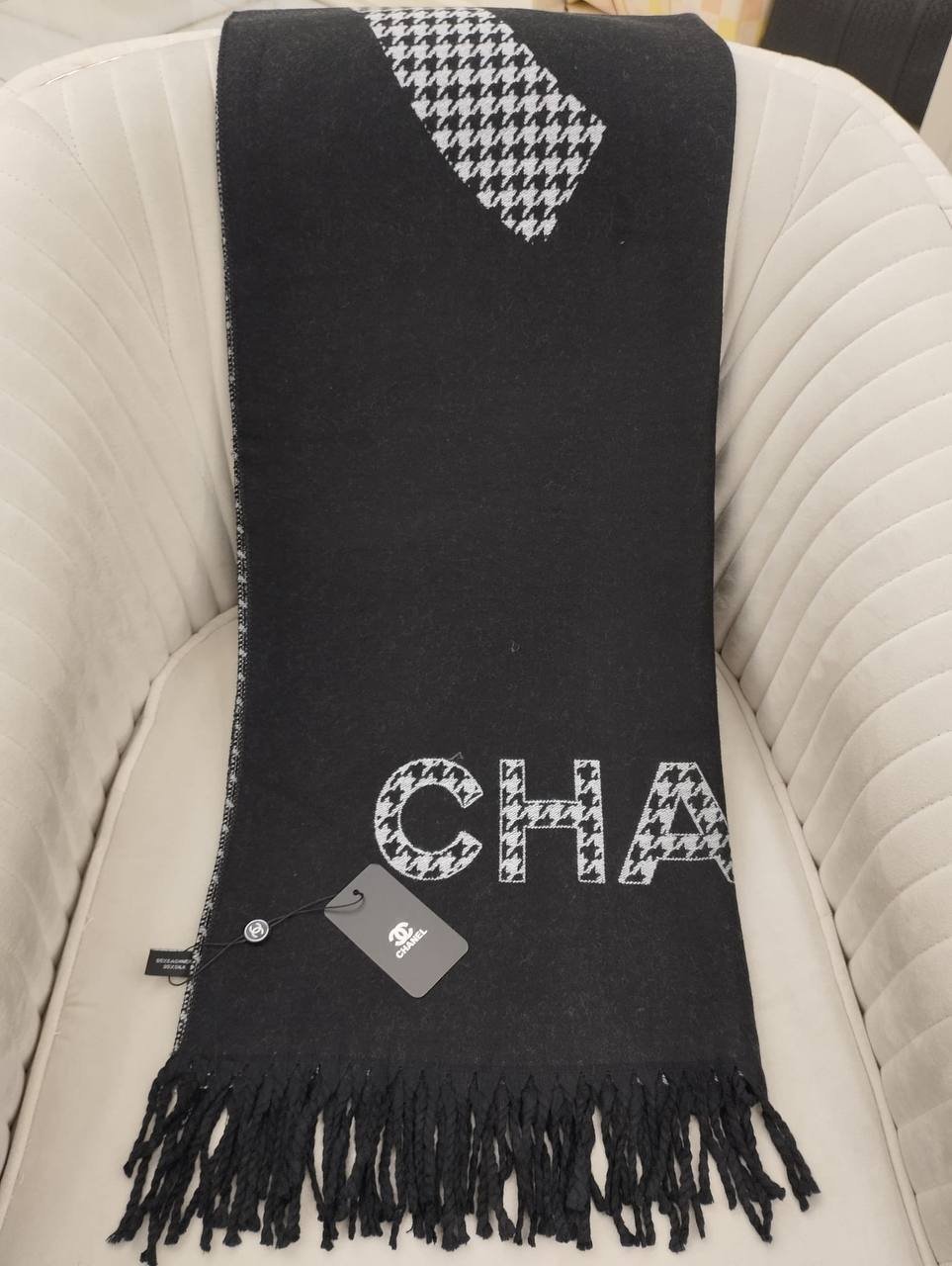 Chanel Hakiki Kaşmir İpek Şal