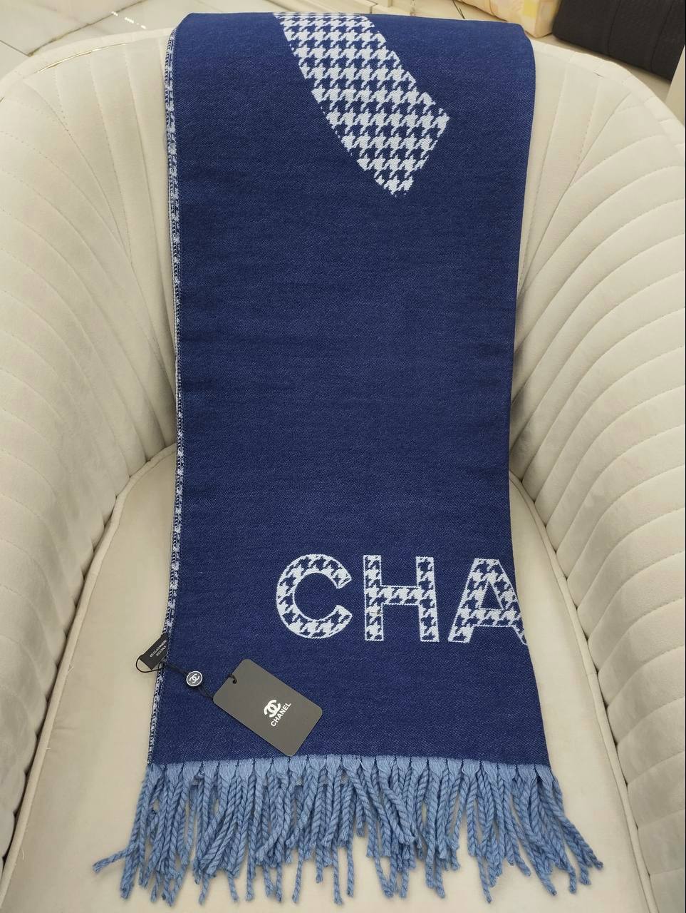 Chanel Hakiki Kaşmir İpek Şal