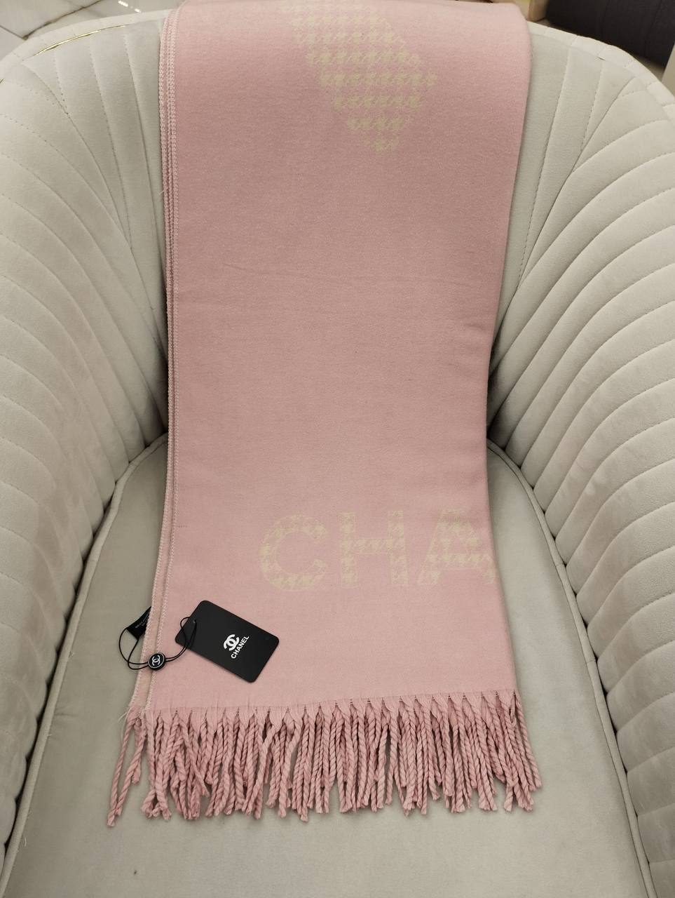 Chanel Hakiki Kaşmir İpek Şal