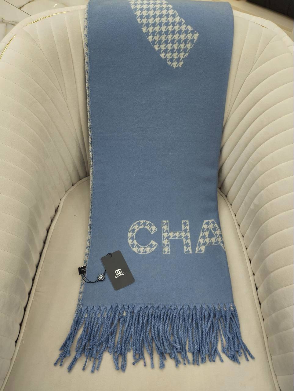 Chanel Hakiki Kaşmir İpek Şal