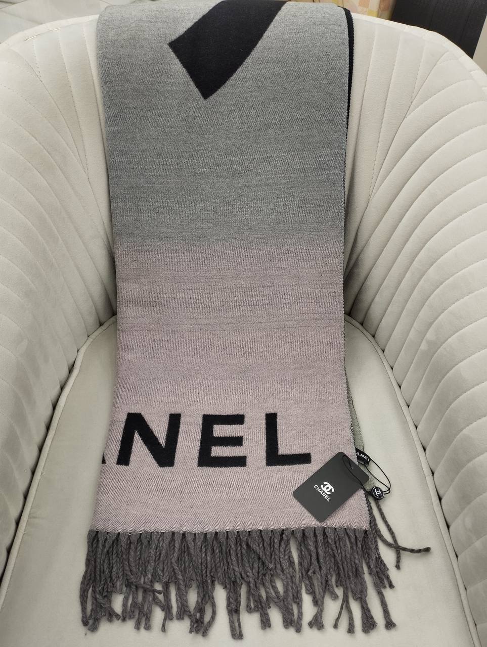 Chanel Hakiki Kaşmir İpek Şal