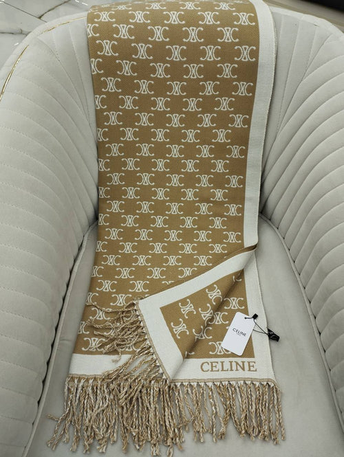 Celine Hakiki Kaşmir İpek Şal